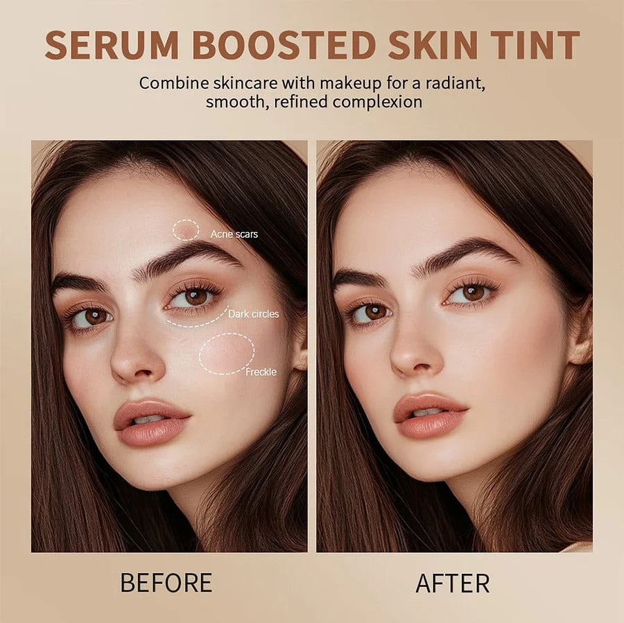 GLOWZE™ Foundation Stick Serum Boosted Skin Tint