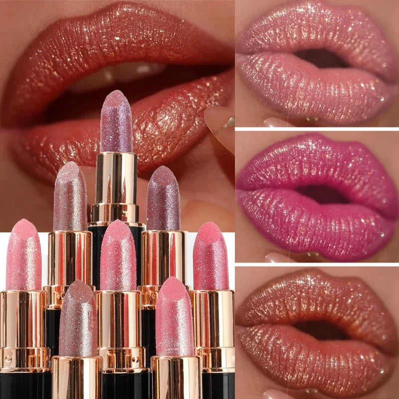 GlimLuxe™ Lipstick with a shimmering shine