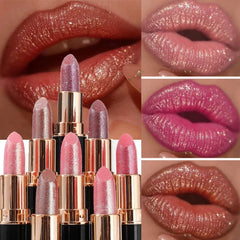 GlimLuxe™ Lipstick with a shimmering shine
