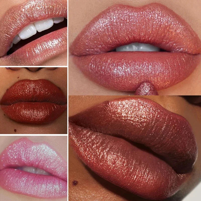 GlimLuxe™ Lipstick with a shimmering shine