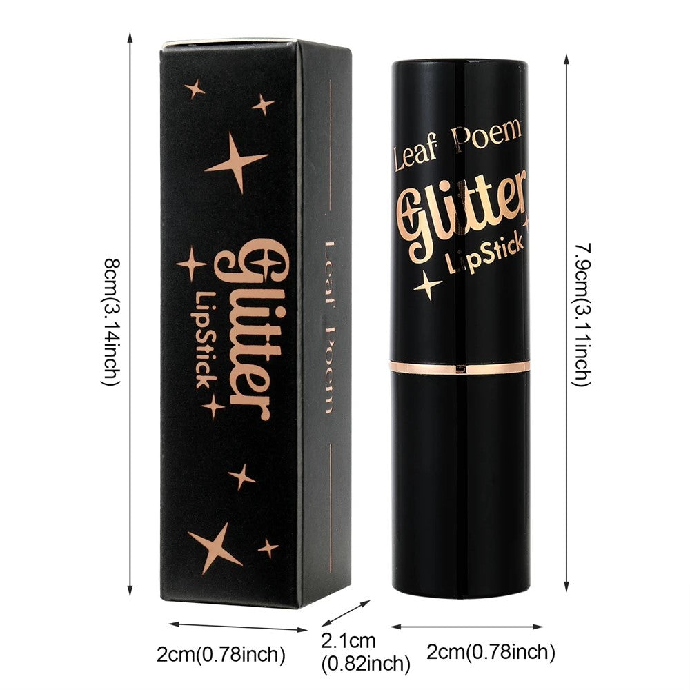 GlimLuxe™ Lipstick with a shimmering shine