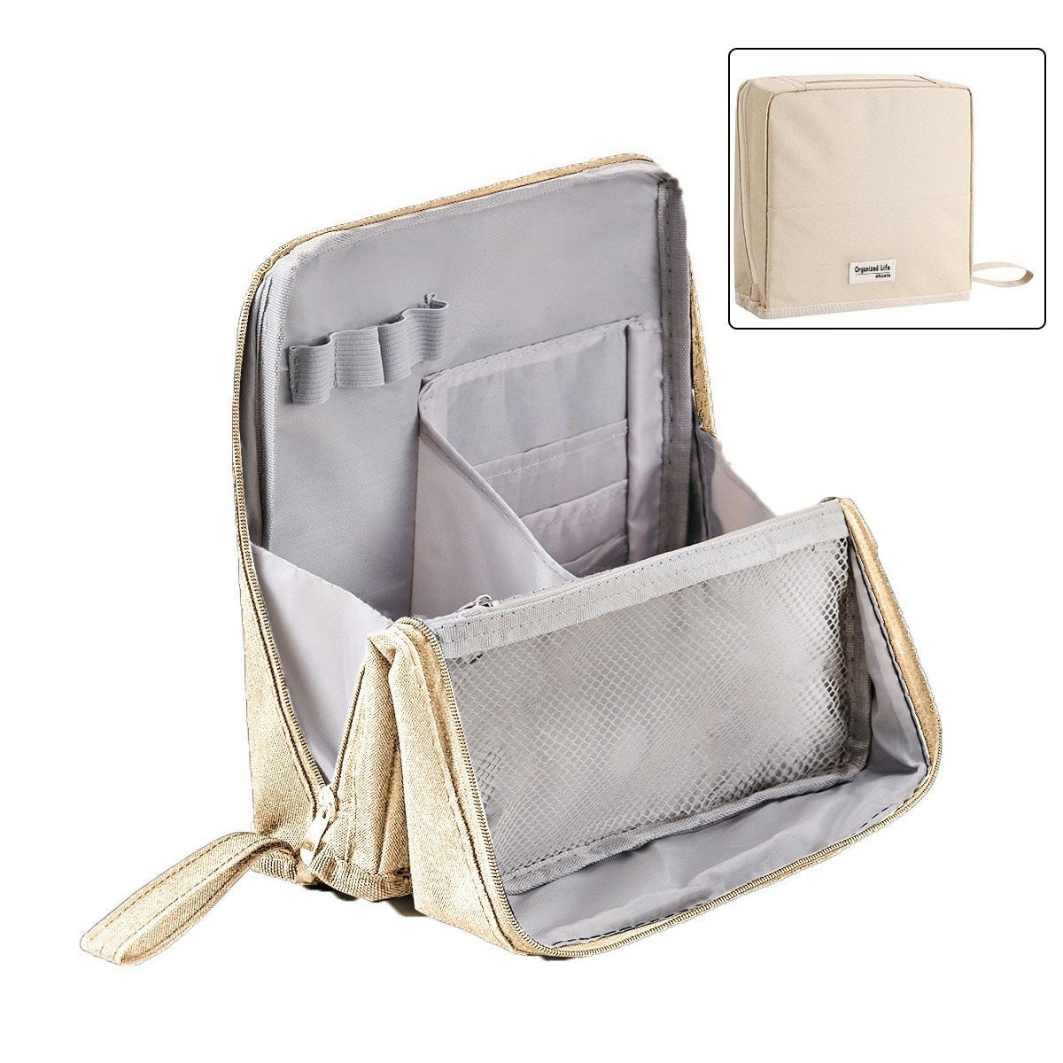 GlowPort™ Organized Travel Make-Up Bag