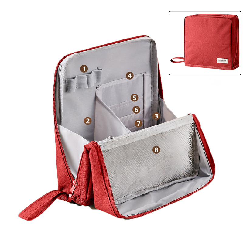 GlowPort™ Organized Travel Make-Up Bag