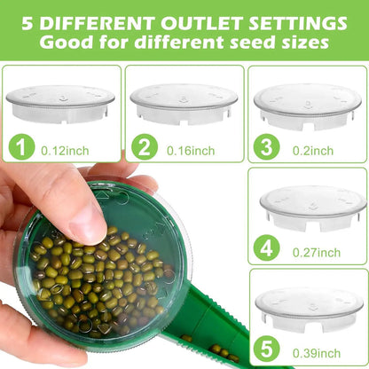 GrowTek™ Plant stecker for even seed coverage