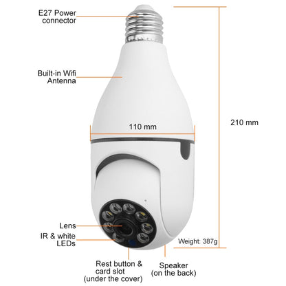 SecurityCamz™ Glowing security camera