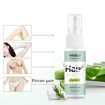 Pansly™ Hair Removal Spray | Quickly, effectively and painlessly!