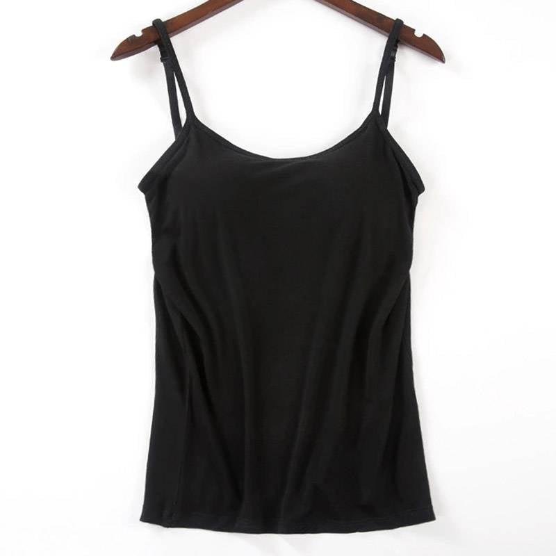 CasualChic™ top with built-in bra