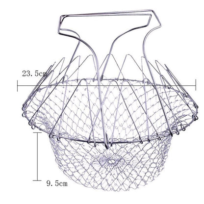 ChefBasketz™ Multifunctional foldable cooking basket