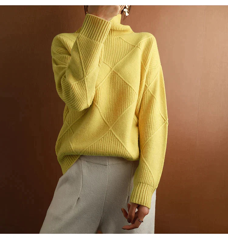 Chiarina™ Plush turtleneck sweater