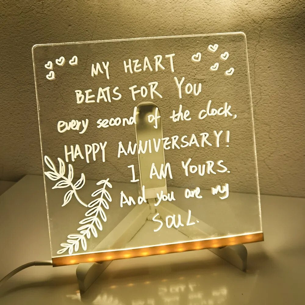 DIY Board™ Personalized board with LED lamps