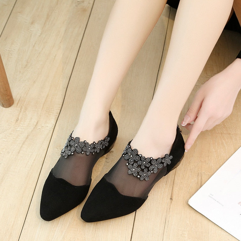 Elaina Gaudet™ Stylish transparent high heels