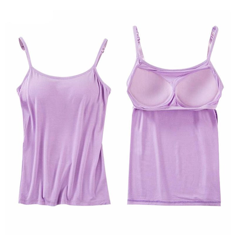 CasualChic™ top with built-in bra