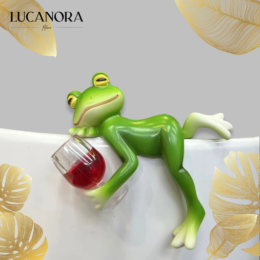 HopKins™ Hanging Frog Flower Pot Ornament
