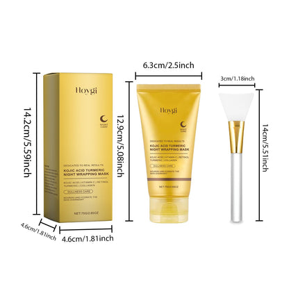 Hoygi™ Kojic Acid Turmeric Night Wrapping Mask