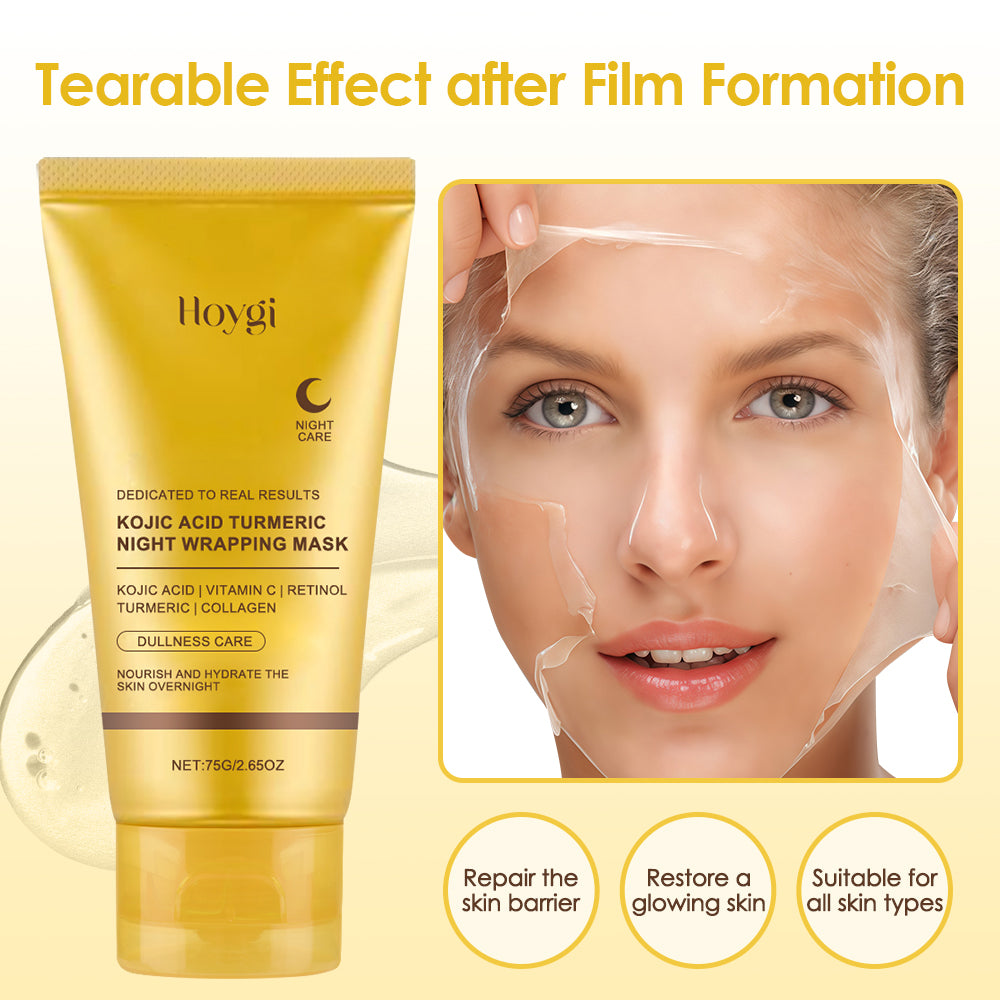 Hoygi™ Kojic Acid Turmeric Night Wrapping Mask