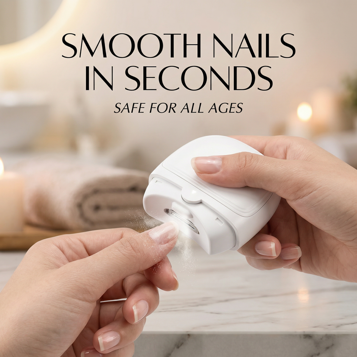 HyClip™ Automatic Nail Clipper | Safe & smooth nails in seconds!