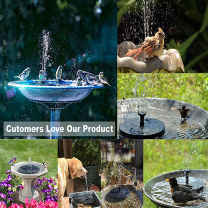Hydro Sun™ Solar powered water fountain