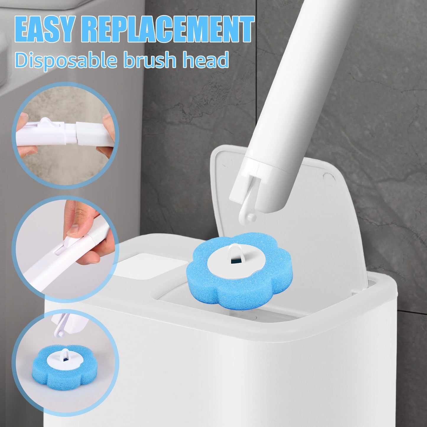 HygieFlush™ Bacteria-free toilet cleaning system