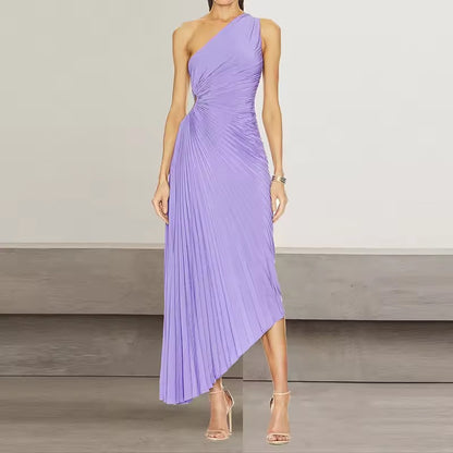 Ida Dominici™ One Shoulder Cut Out Maxi Dress