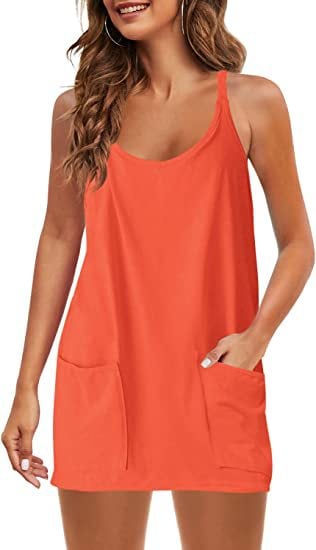 Iona Scipio™ Comfortable Off Shoulder Mini Dress with Inserted Shorts