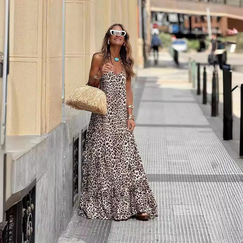 Iona Bersani™ Women's Sexy Leopard Dress