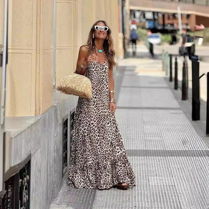Iona Bersani™ Women's Sexy Leopard Dress