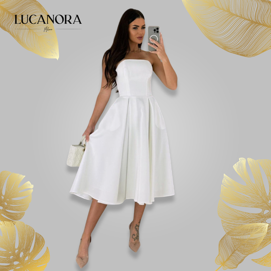 Irene Altimari™ Strapless Midi Dress