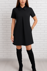 Isabelle Scartozzi™ Sparkling Collar A-Line Dress