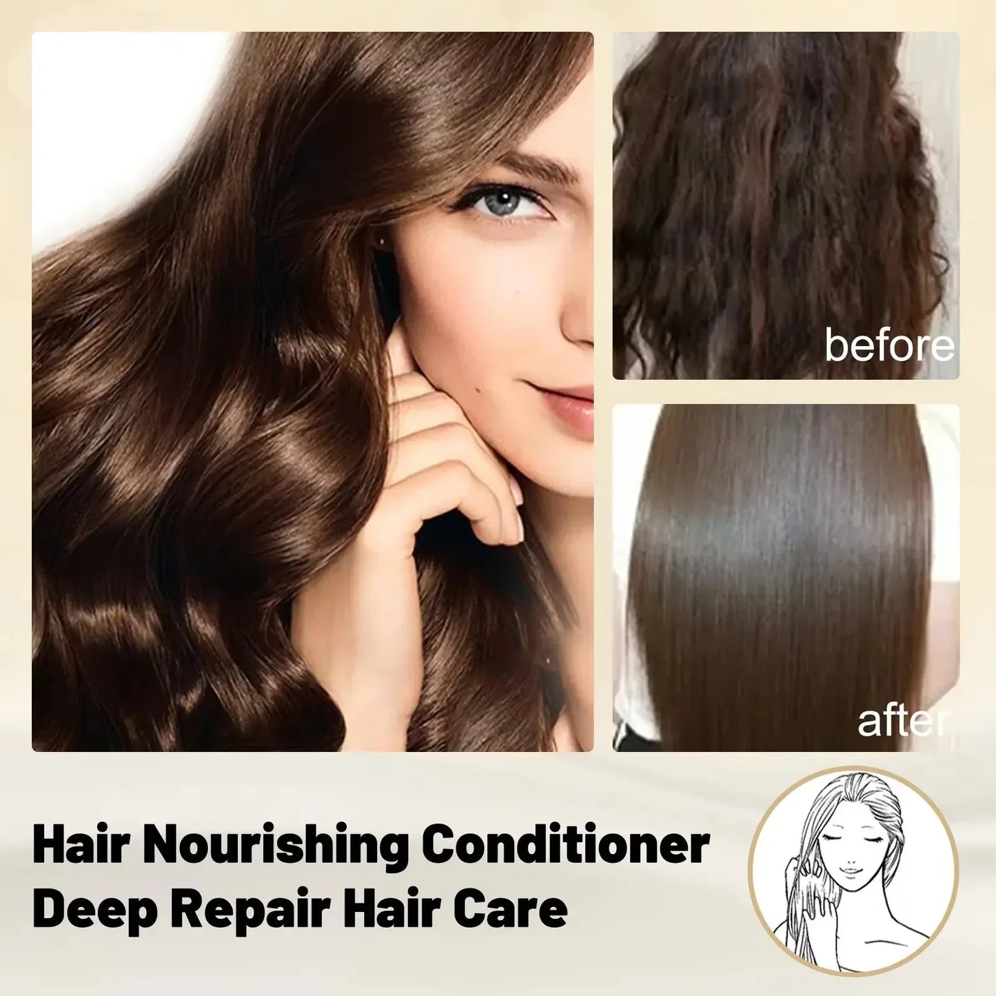 KeratinCure™ Hair restoration mask