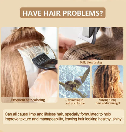PURE™ Keratin hair mask | Shiny and healthy hair in seconds! (1+1 FREE)