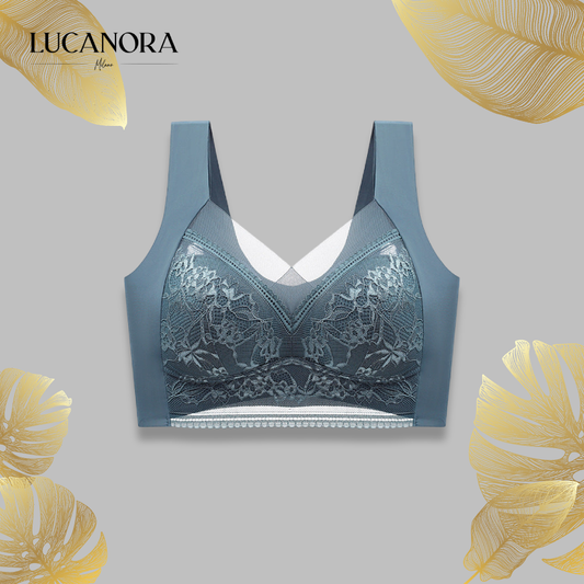 LaceLuxe™ Women's Lace Ice Silk Bra