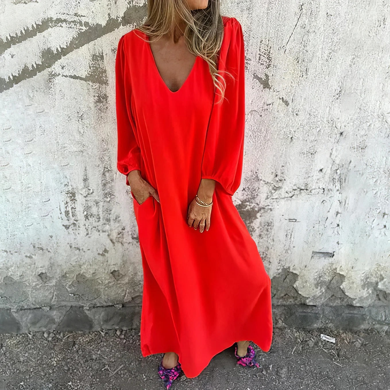 Lena Portanova™ Elegant Boho Maxi Dress
