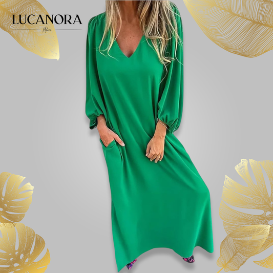 Lena Portanova™ Elegant Boho Maxi Dress