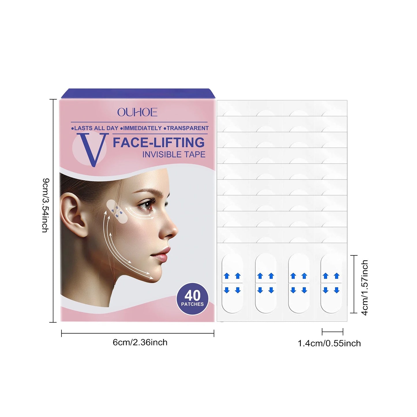 LiftVeil+™ Invisible Face Lifting Tape