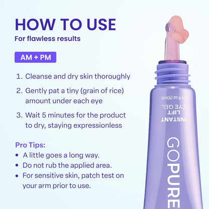 LiftVeil™ Depuffing Eye Gel for Smoother Mornings