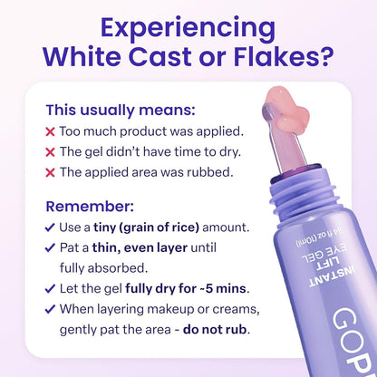 LiftVeil™ Depuffing Eye Gel for Smoother Mornings