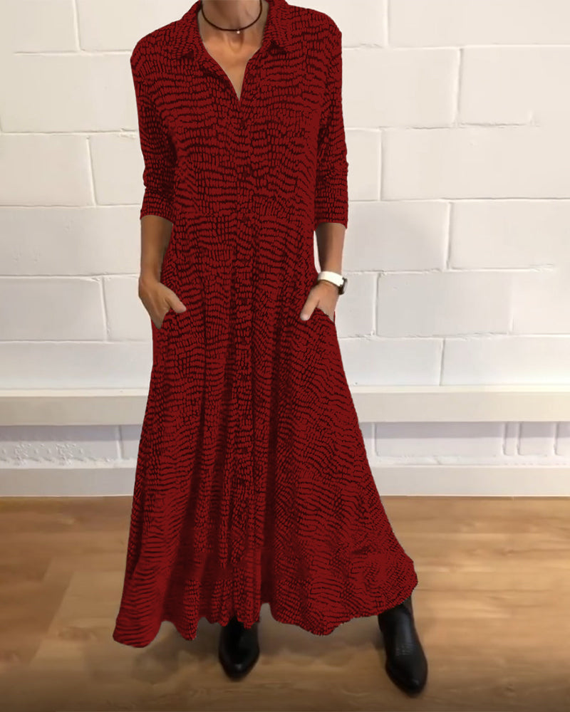 Linda Pignato™ Elegant dress with pockets
