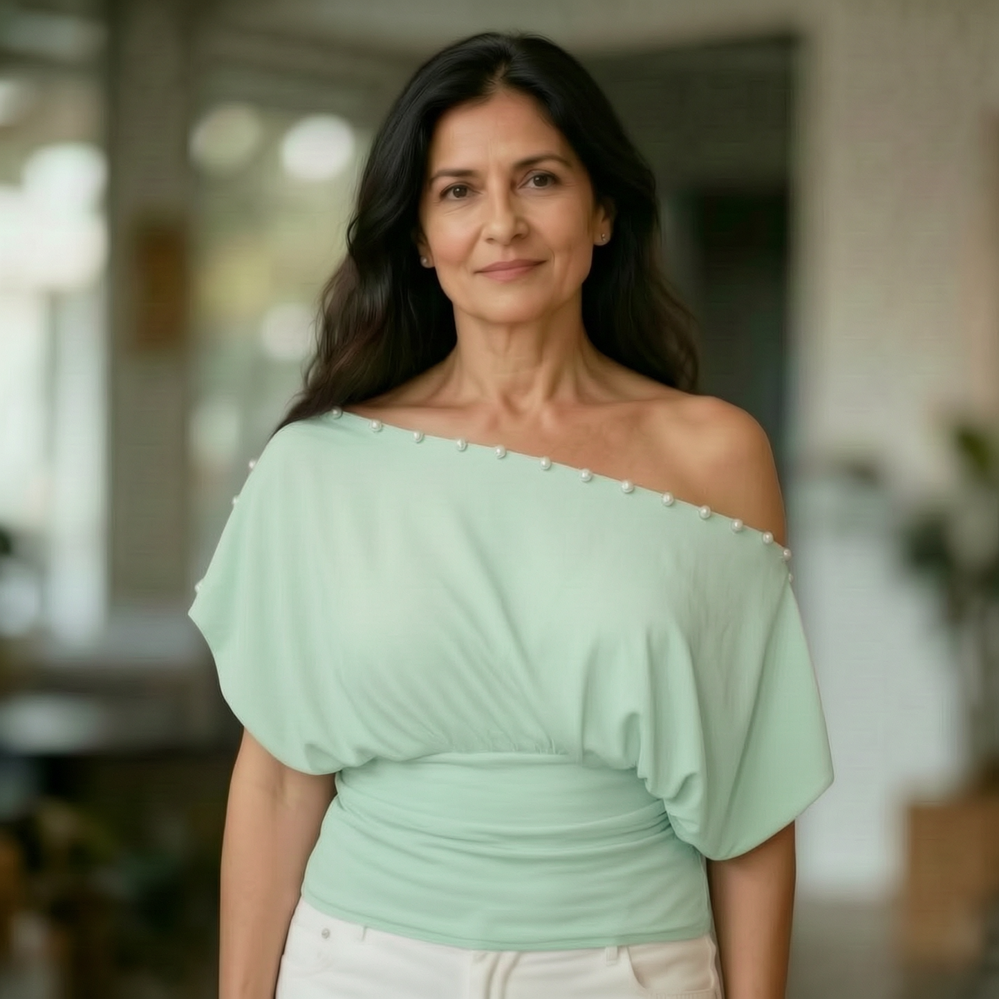 Loredana Chinaglia™ Convertible Button Top for Day to Night