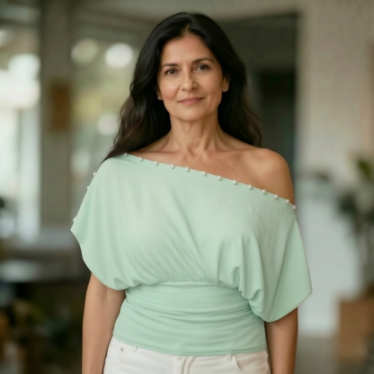 Loredana Chinaglia™ Convertible Button Top for Day to Night