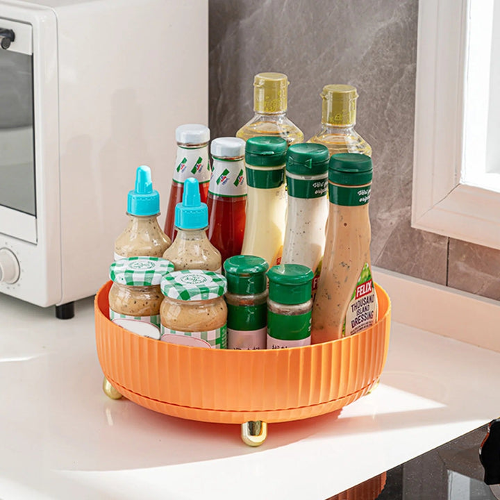 LuxeOrbit™ 360° rotation storage box