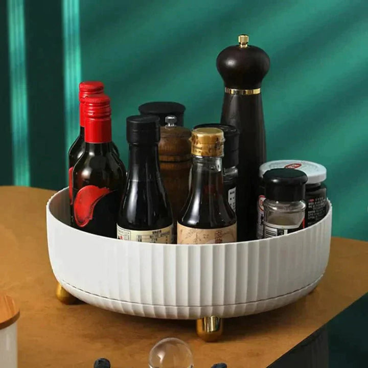 LuxeOrbit™ 360° rotation storage box