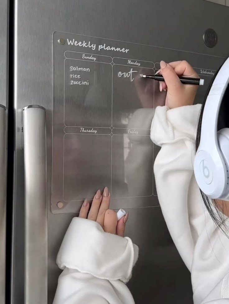 MagPlan™ Magnetic acrylic calendar