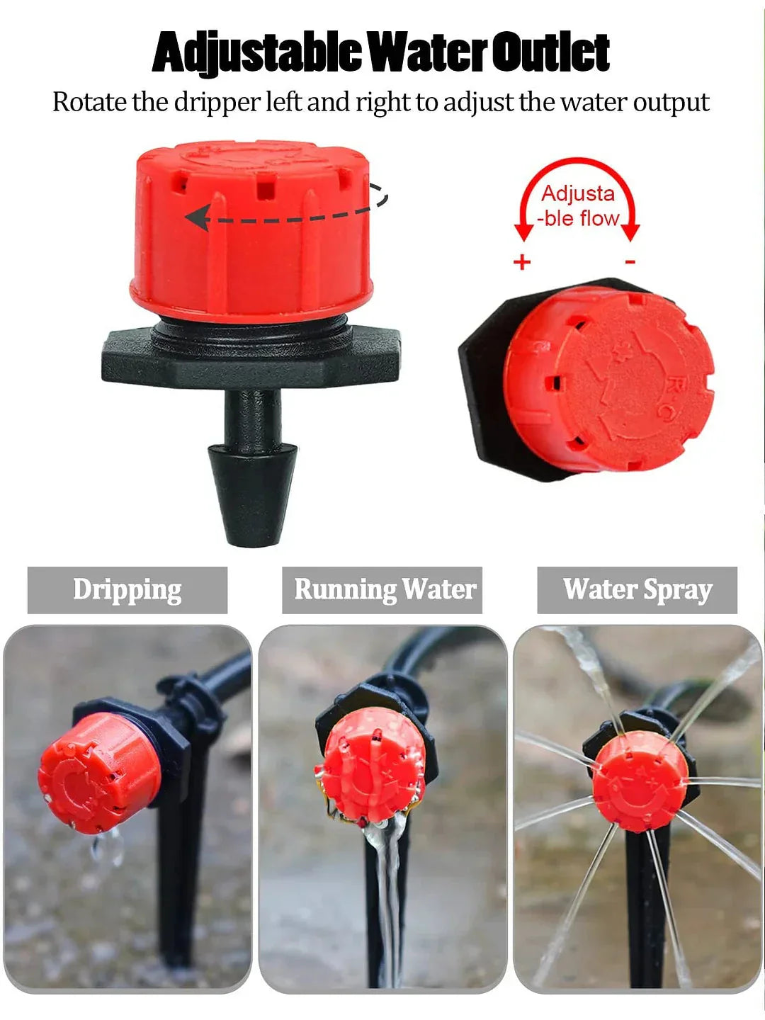 MediDrip™ Adjustable drip heads