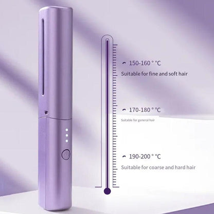 Mini GlamSet Pro™️ 2 in 1 Mini Curling Iron and Hair Straightener