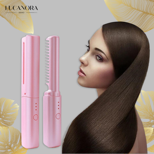 Mini GlamSet™️  Electric comb / Mini curling iron and straightener 2 in 1