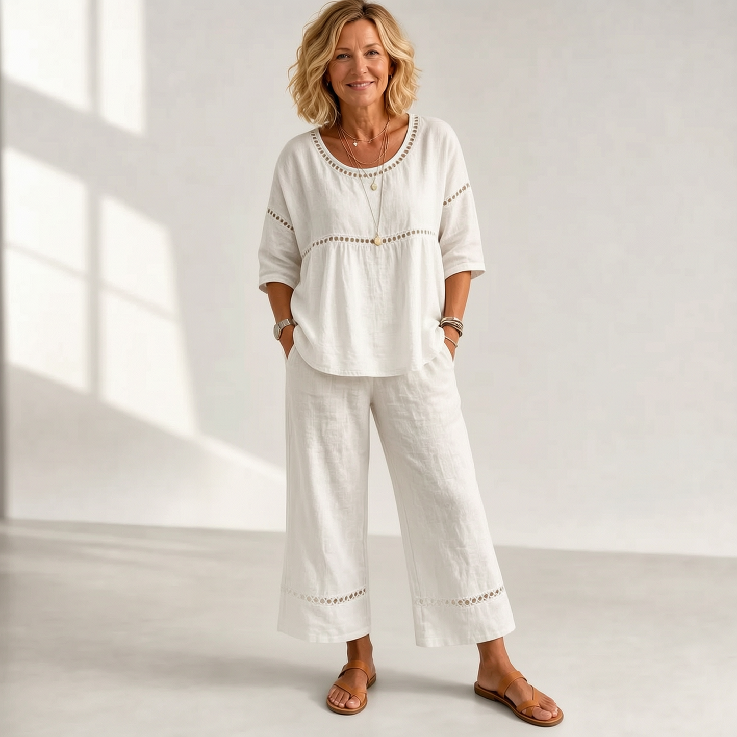 Morena Cornacchia™ Breathable Summer Dress for Effortless Style