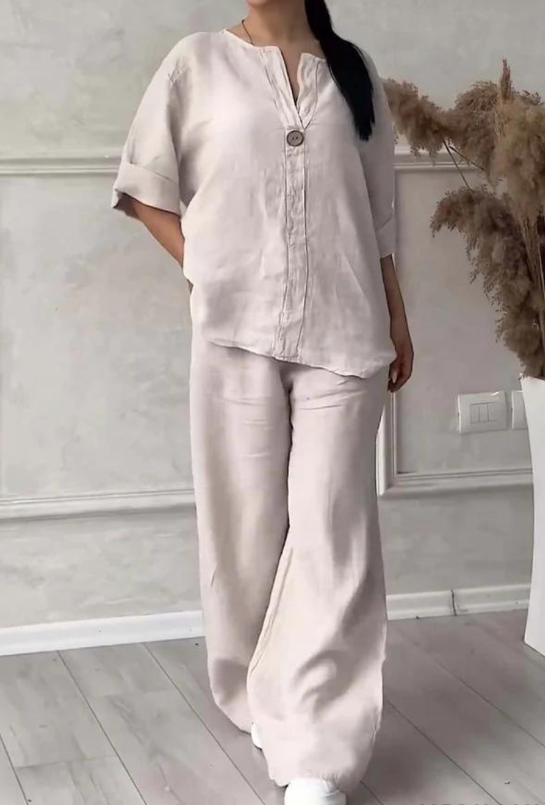 Myra Brown™ 2 pieces of casual summer ensemble