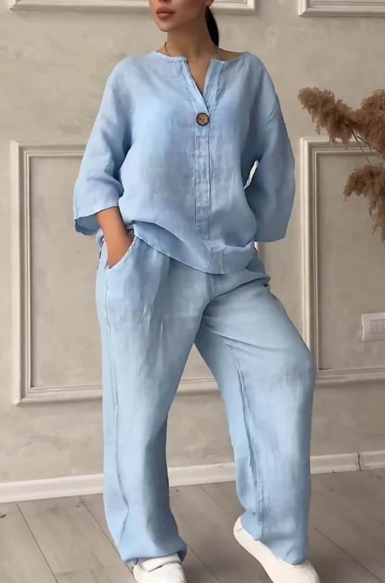 Myra Brown™ 2 pieces of casual summer ensemble