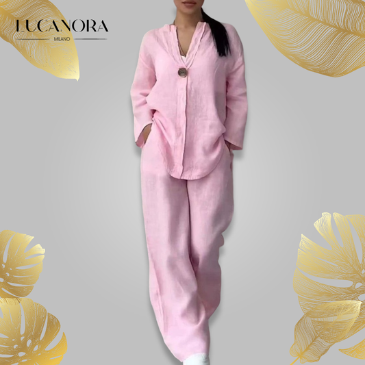 Myra Brown™ 2 pieces of casual summer ensemble