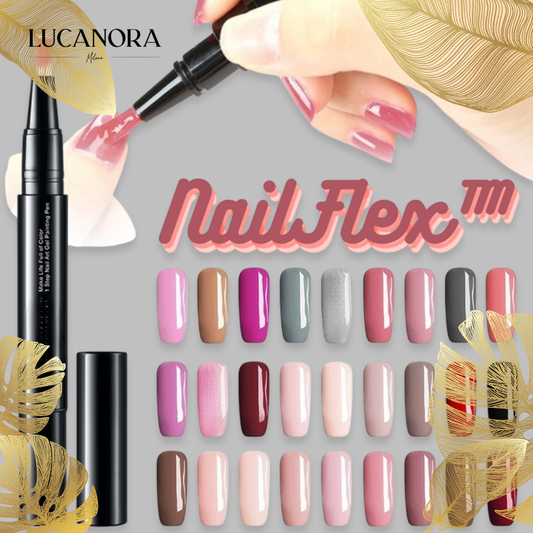 NailFlex™ (set of 4)  Nail art for clear and precise designs